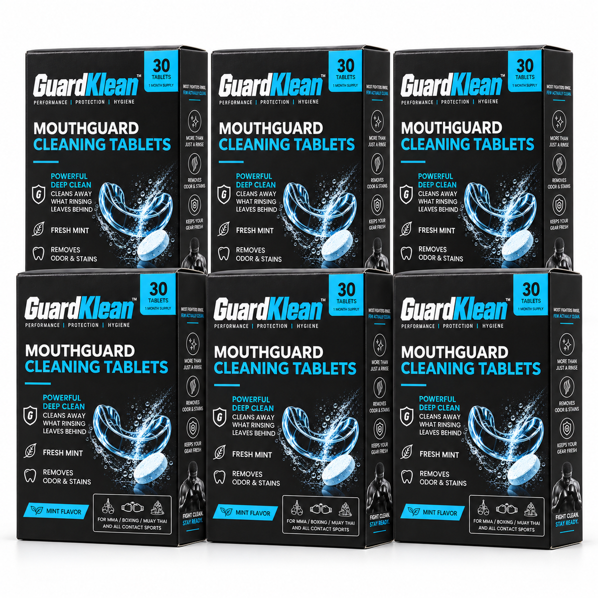 GuardKlean Mouthguard Cleaning Tablets